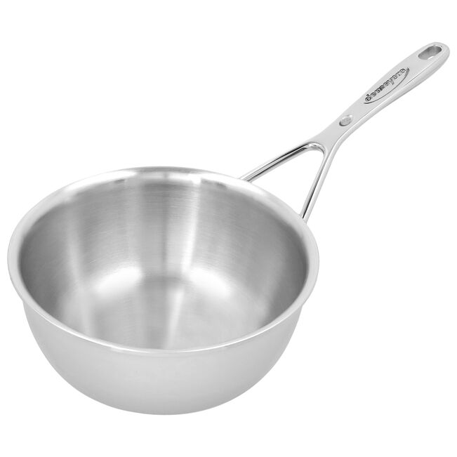 Silver Conische Sauteuse 18 cm