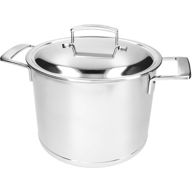 Silver Soeppan met Deksel 24 cm