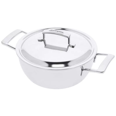 Demeyere Silver 7 Conische Braadpan met Deksel 24 cm