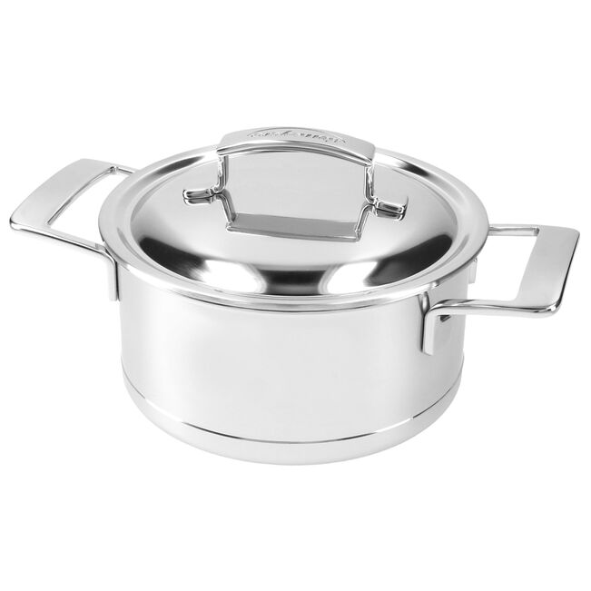 Silver Kookpan met Deksel 18 cm