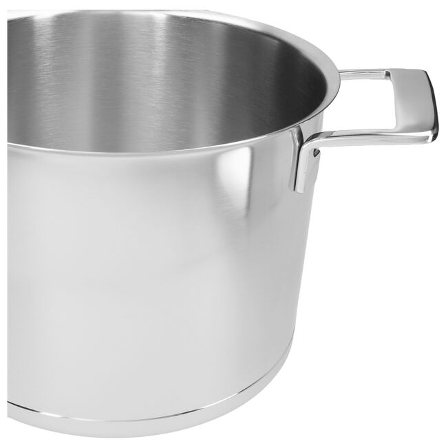 Silver Soeppan met Deksel 24 cm