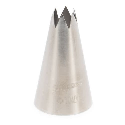 Spuitmondje RVS Ster 10 mm
