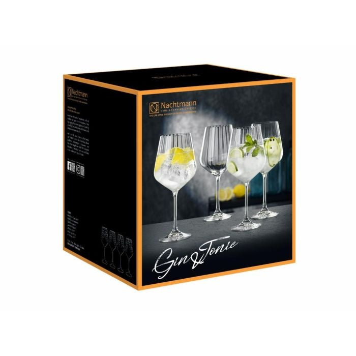 Gin Tonic Glas 640 ml – set met 4 stuks