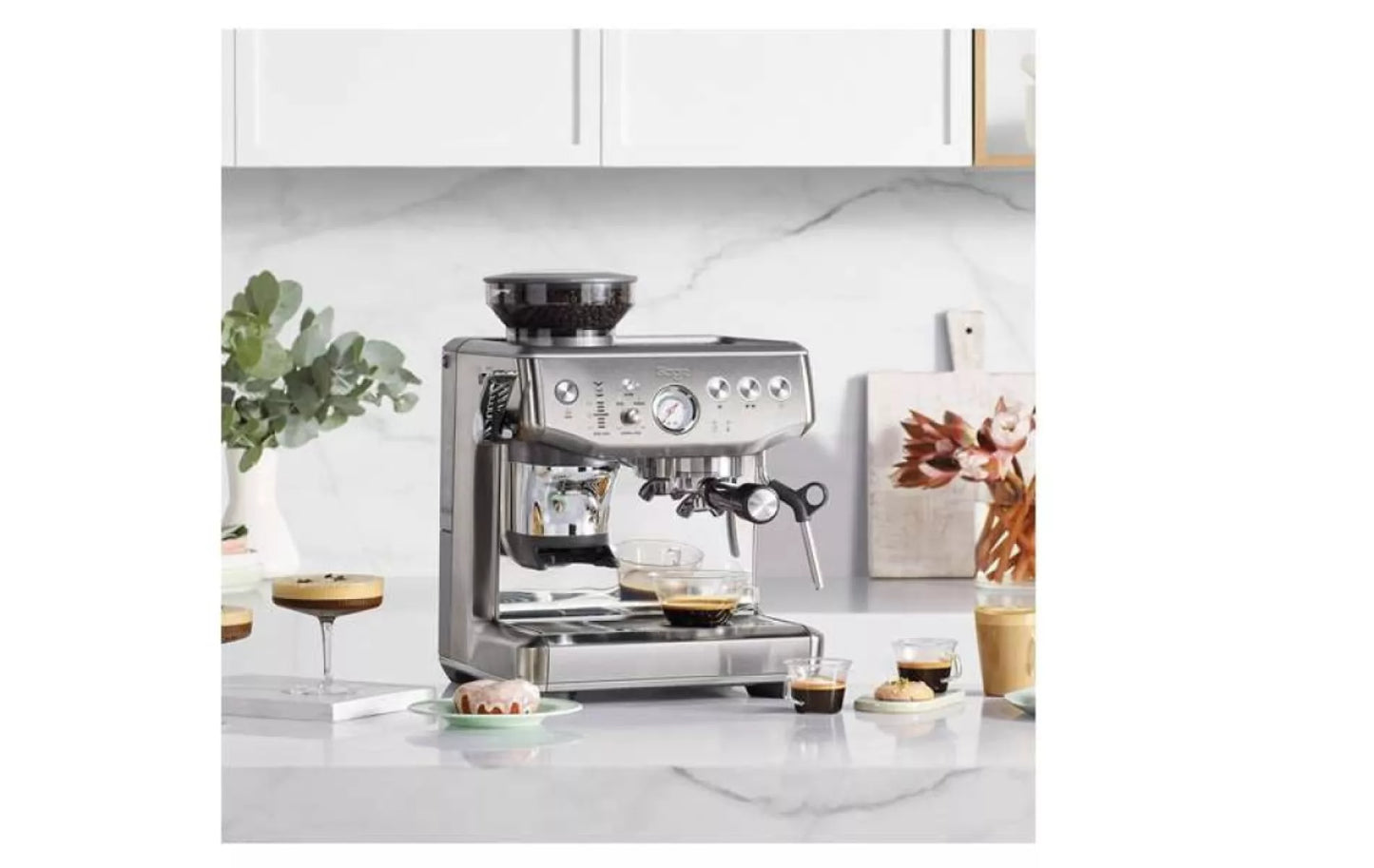 Sage The Barista Express Impress Stainless Steel - Espressomachine