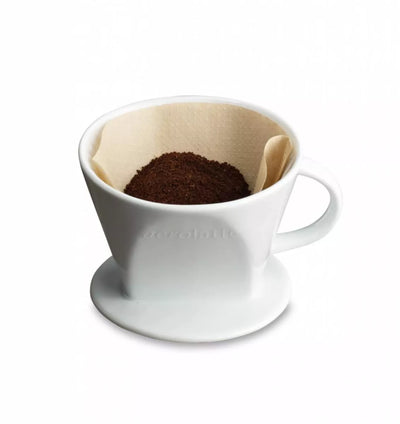 Aerolatte Koffiefilterhouder Nr. 2 Wit Porselein