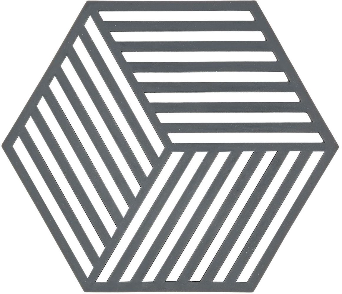 Hexagon Trivet Onderzetter Licht Grijs