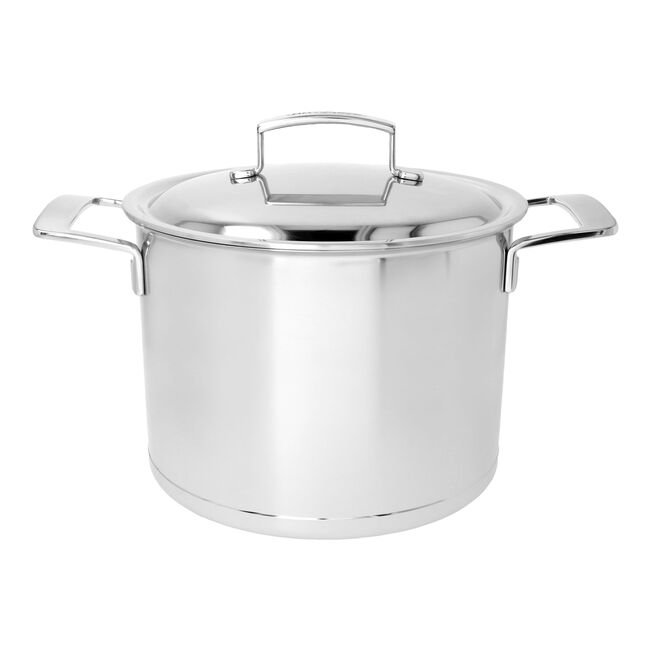 Silver Soeppan met Deksel 24 cm