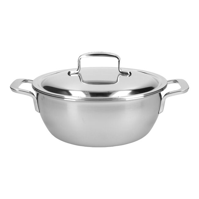 Intense 5 Conische Braadpan met Deksel 24 cm