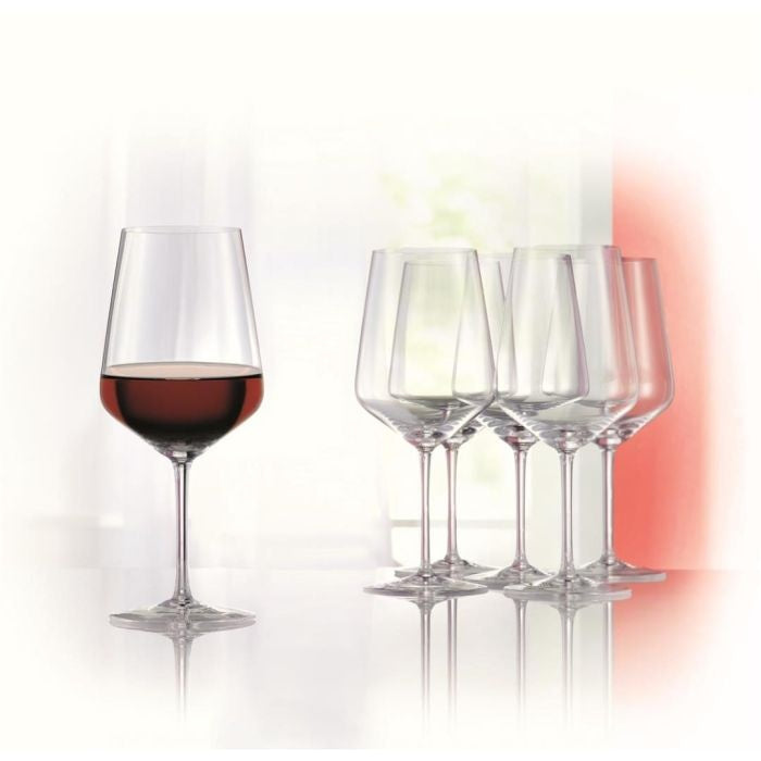 Style Rode Wijnglas 630 ml – set met 4 stuks