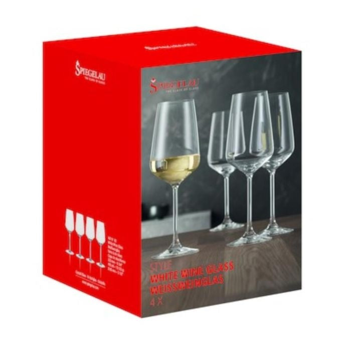 Style Witte Wijnglas 440 ml – set met 4 stuks