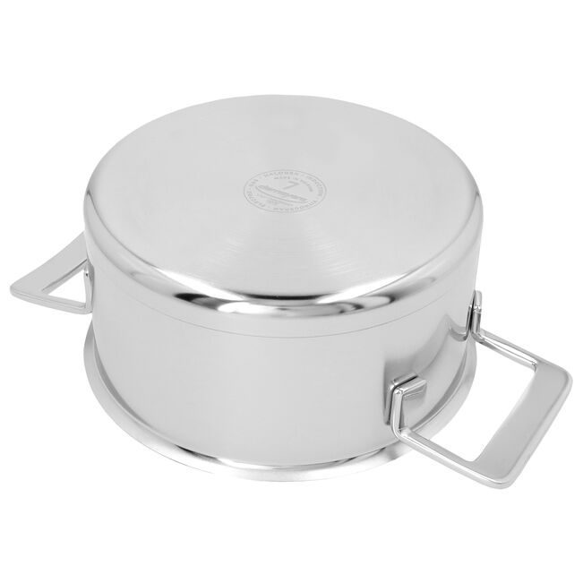 Silver Kookpan met Deksel 18 cm