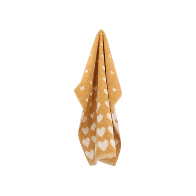 Keukendoek Hearts Geel
