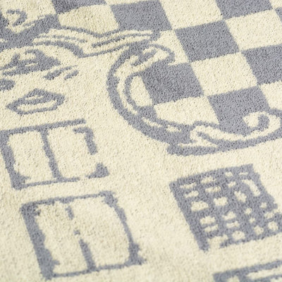 Keukendoek Grachtenpand Grijs