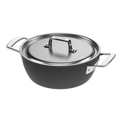 Black 5 Conische Braadpan met Deksel 24 cm
