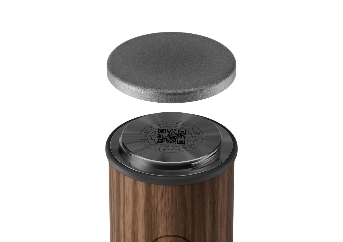 HORL 3 Messenslijper Walnoothout