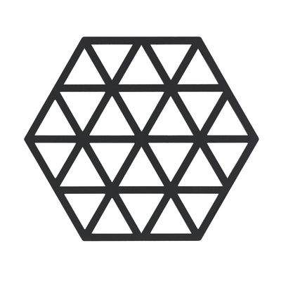 Triangles Trivet Onderzetter Black