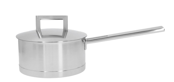 John Pawson 7 Steelpan met Deksel 16 cm