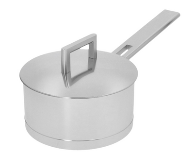 John Pawson 7 Steelpan met Deksel 16 cm