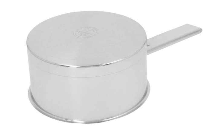 John Pawson 7 Steelpan met Deksel 16 cm