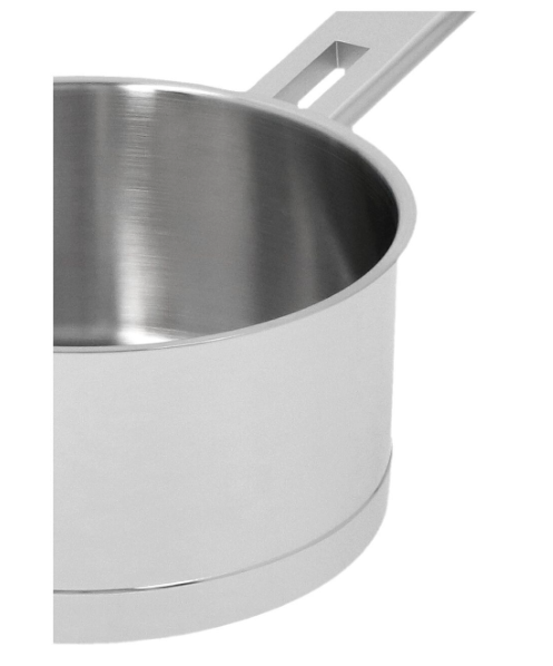 John Pawson 7 Steelpan met Deksel 16 cm