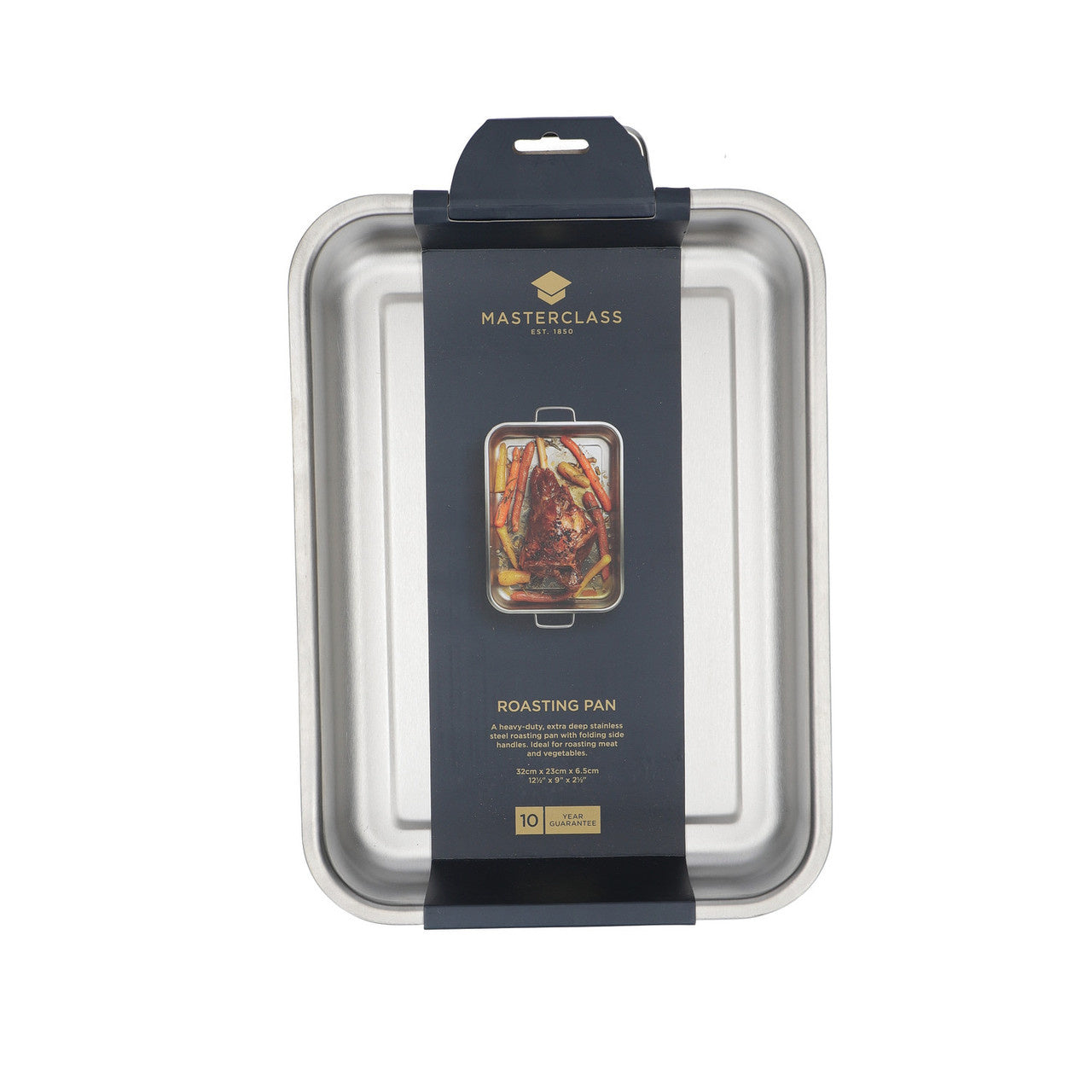 Braadslede Roestvrijstaal 32 x 23 x 6.5 cm