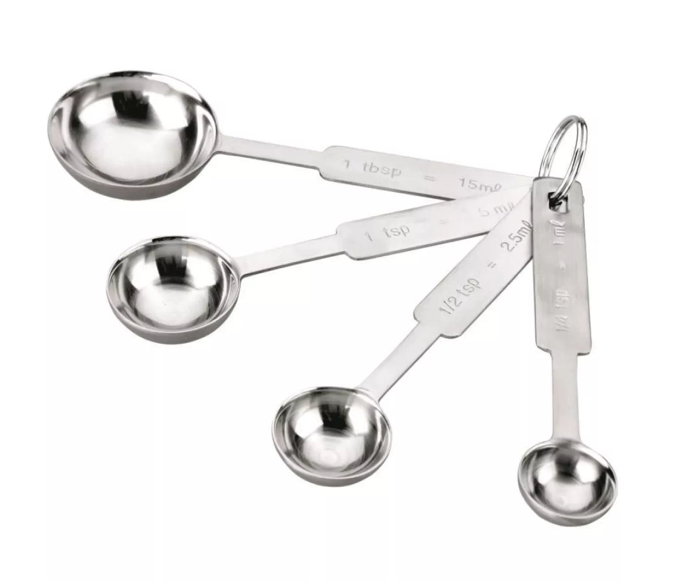 Ibili Maatlepels - set met 4 stuks