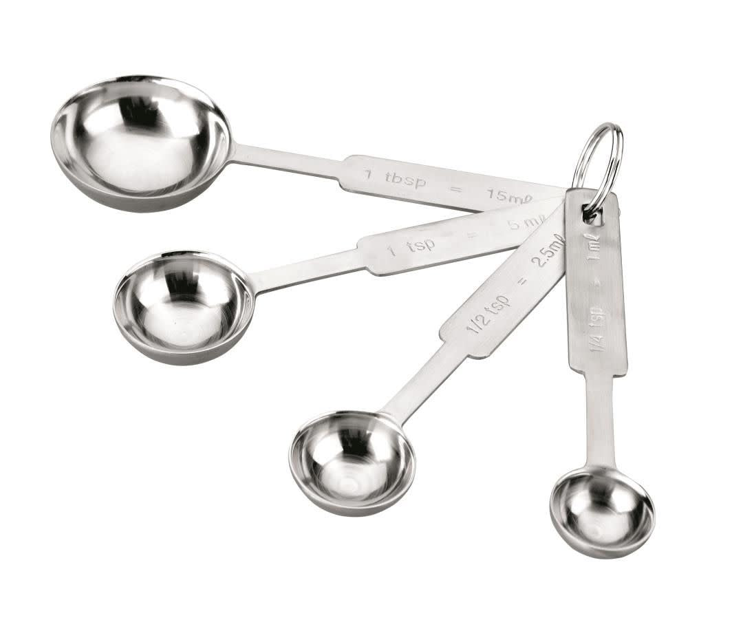 Maatlepels - set met 4 stuks