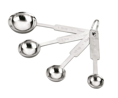 Maatlepels - set met 4 stuks
