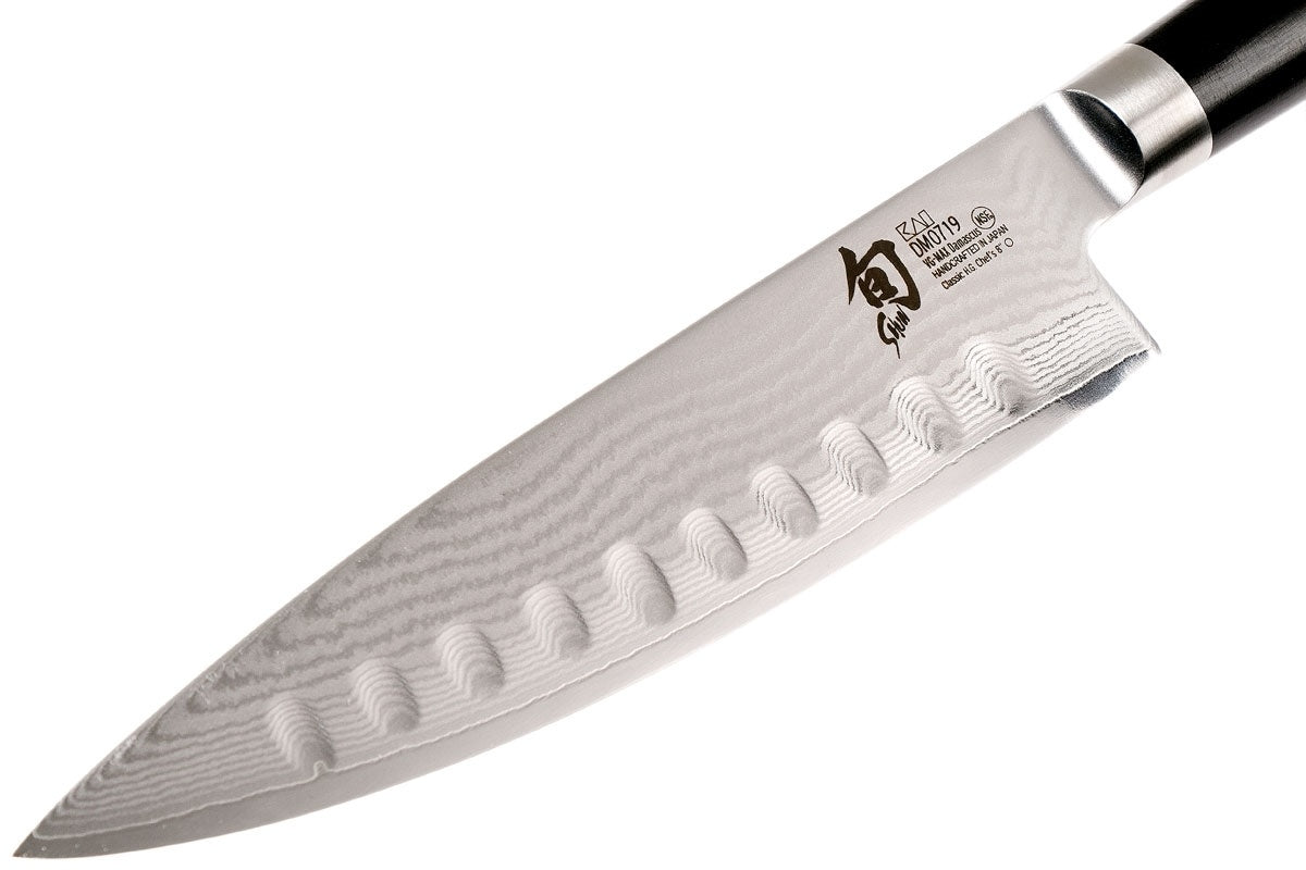 Shun Classic Koksmes met Kuiltjes 20 cm