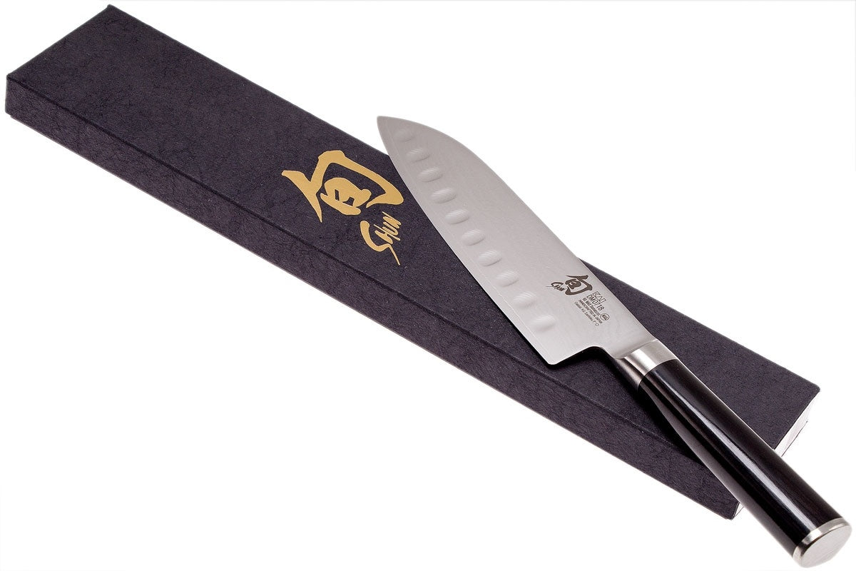 Shun Classic Santokumes met Kuiltjes 18 cm