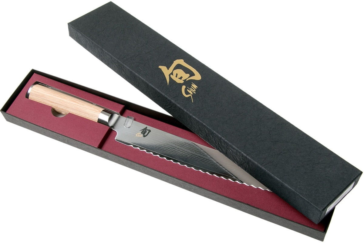 Shun Classic White Broodmes 23 cm