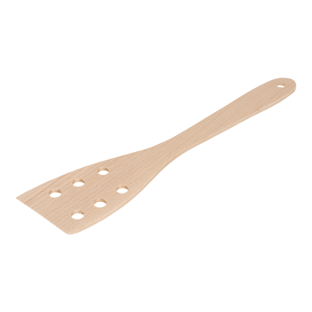 Spatel Gebogen met Gaatjes