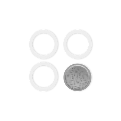 Bialetti Blister 3 Gasket Filterplaatje 3&4-kops