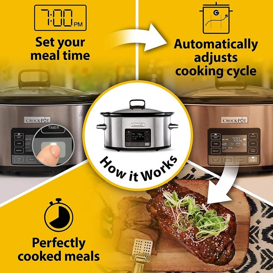 Slowcooker Time Select - 5.6 Liter
