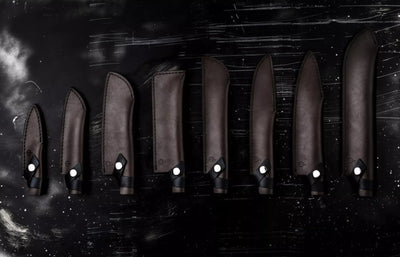 Forged Leren Hoes voor Universeel Mes