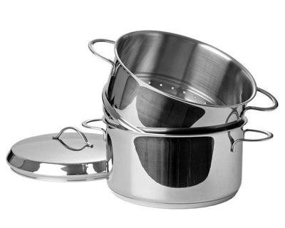 EuroCuisine RS Stoomset 20 cm – 3 delig