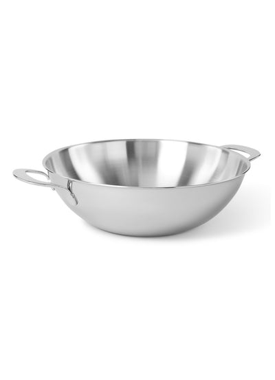 Triply Wokpan met Zijgrepen 34 cm