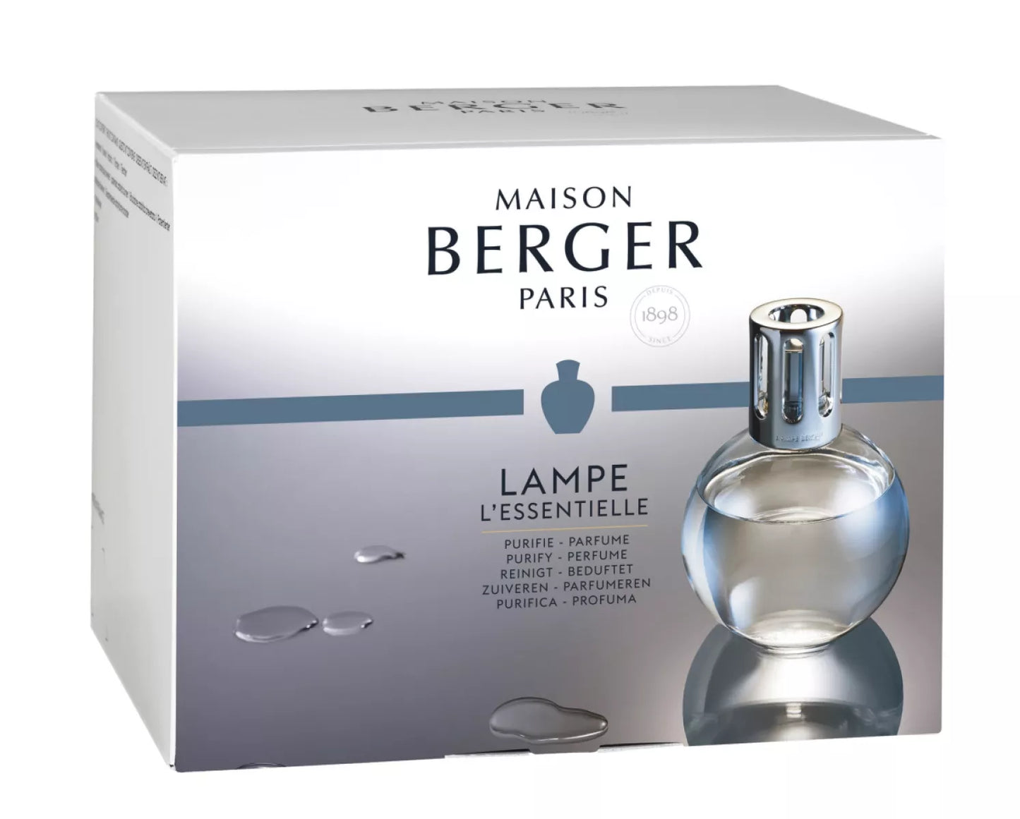 Maison Berger Paris Giftset Geurbrander Essentielle Ronde - Cotton Caress 250 ml