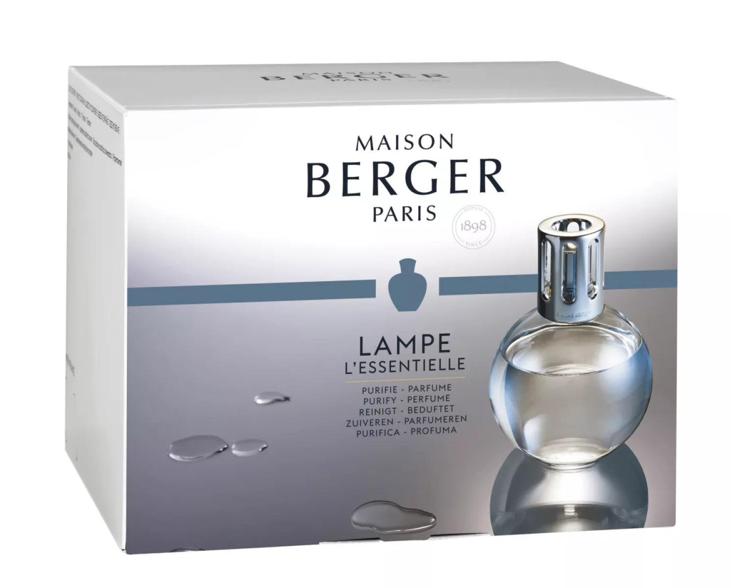 Maison Berger Paris Giftset Geurbrander Essentielle Ronde - Cotton Caress 250 ml