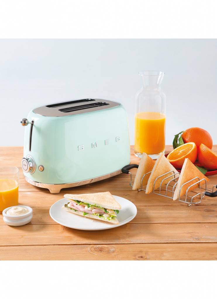 Broodrooster 2x2 Watergroen