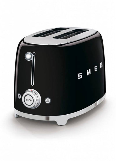 Broodrooster 2x2 Zwart