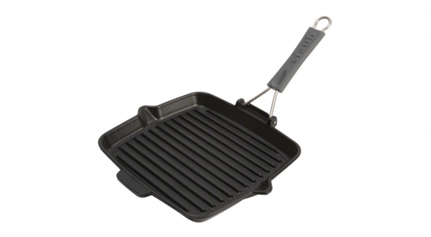 Grillpan Vierkant Zwart 24 x 24 cm