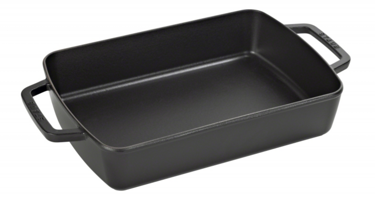 Ovenschaal Rechthoekig Zwart 30 x 20 cm