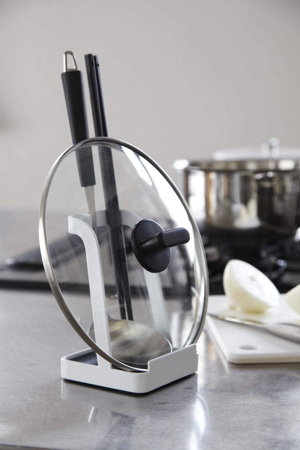 Tower Keukengerei- en Tablethouder Wit