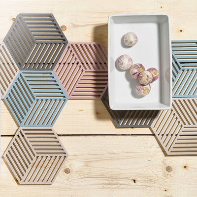 Hexagon Trivet Onderzetter Cool Grey