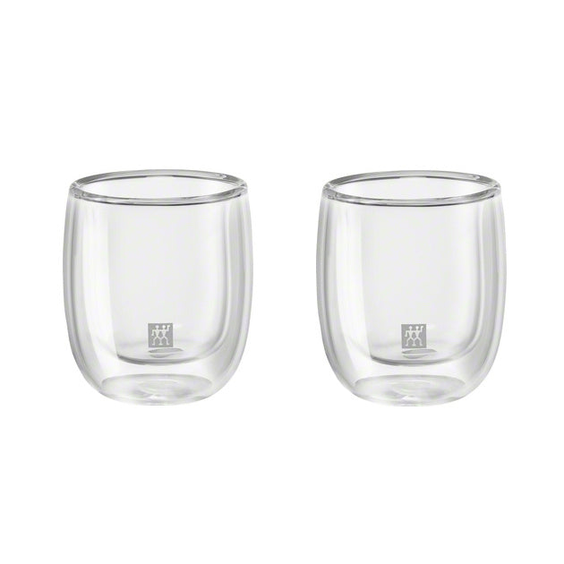 Sorrento Dubbelwandig Glas Espresso - set met 2-stuks