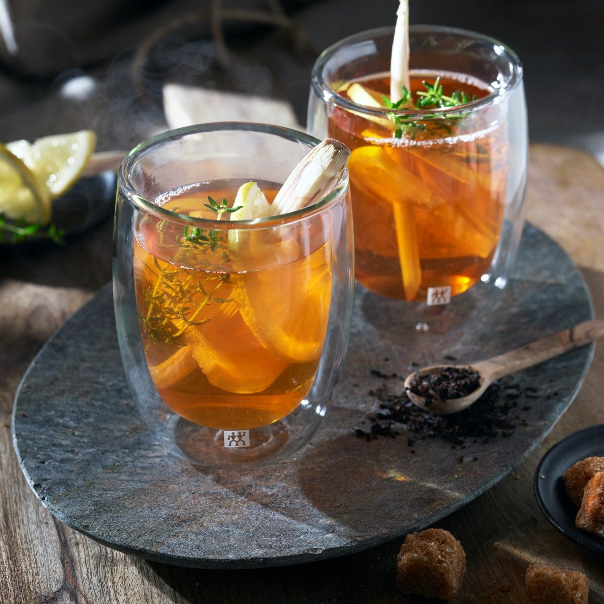 Sorrento Dubbelwandig Glas Koffie - set met 2 stuks