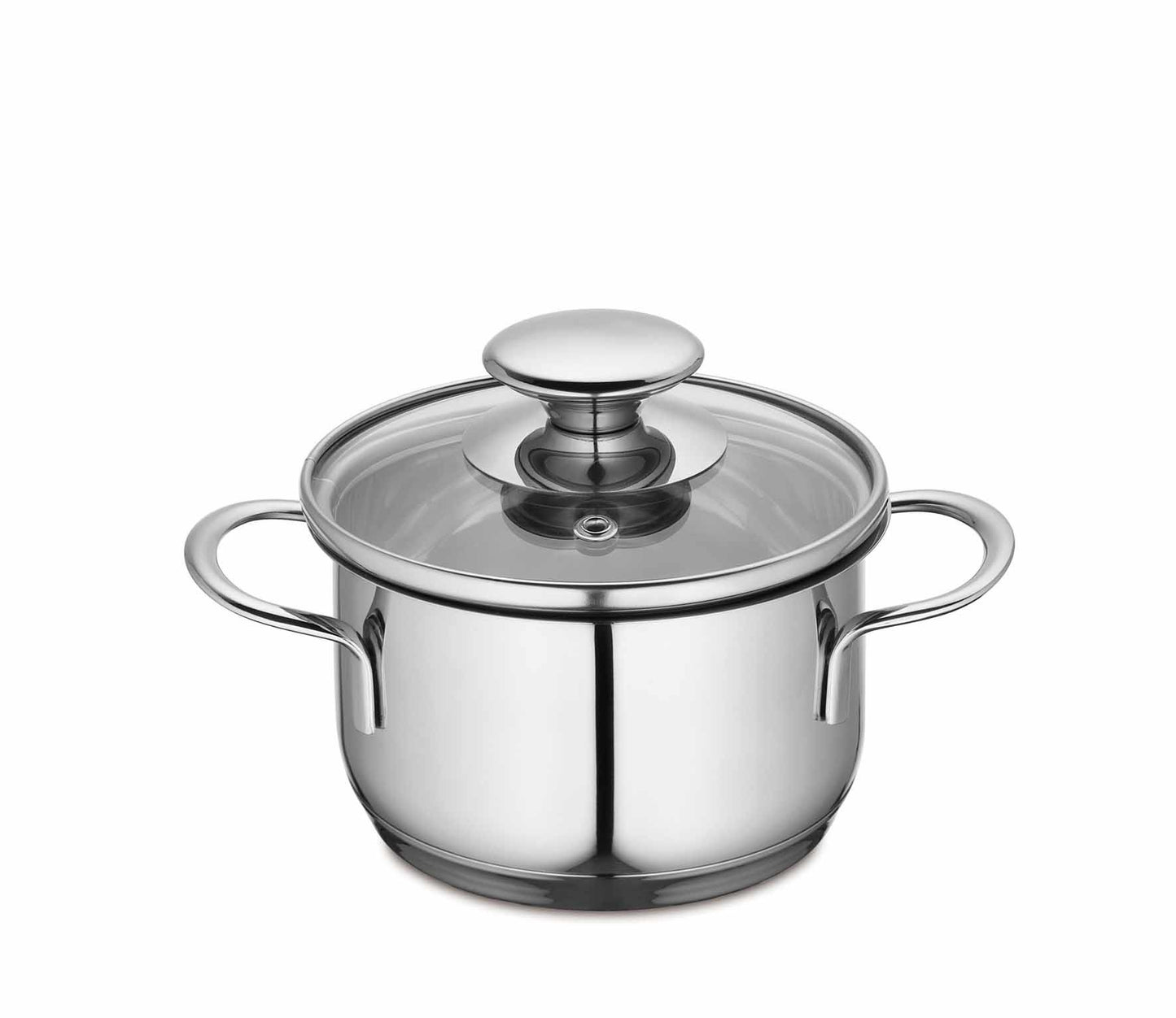 Kookpan Mini met Deksel - 12 cm