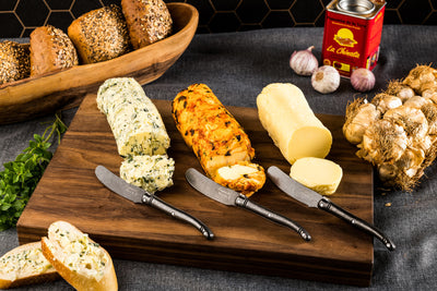 Botermessen Premium Line Black Stonewash 4-delig