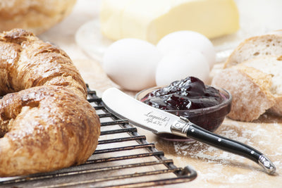 Botermessen Premium Line Zwart 4-delig